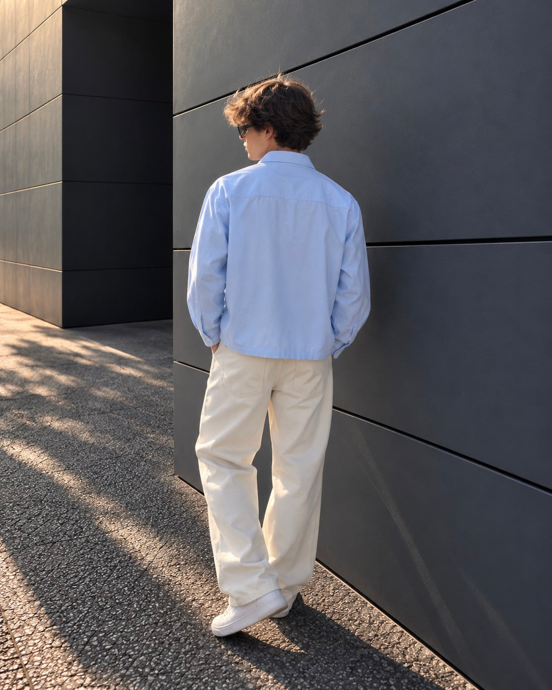 Long Sleeve Boxy Shirt