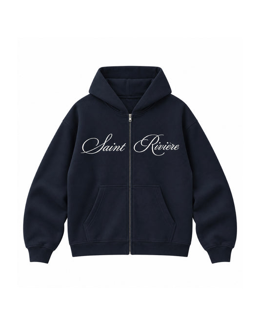 Saint Rivière Signature Zip Hoodie