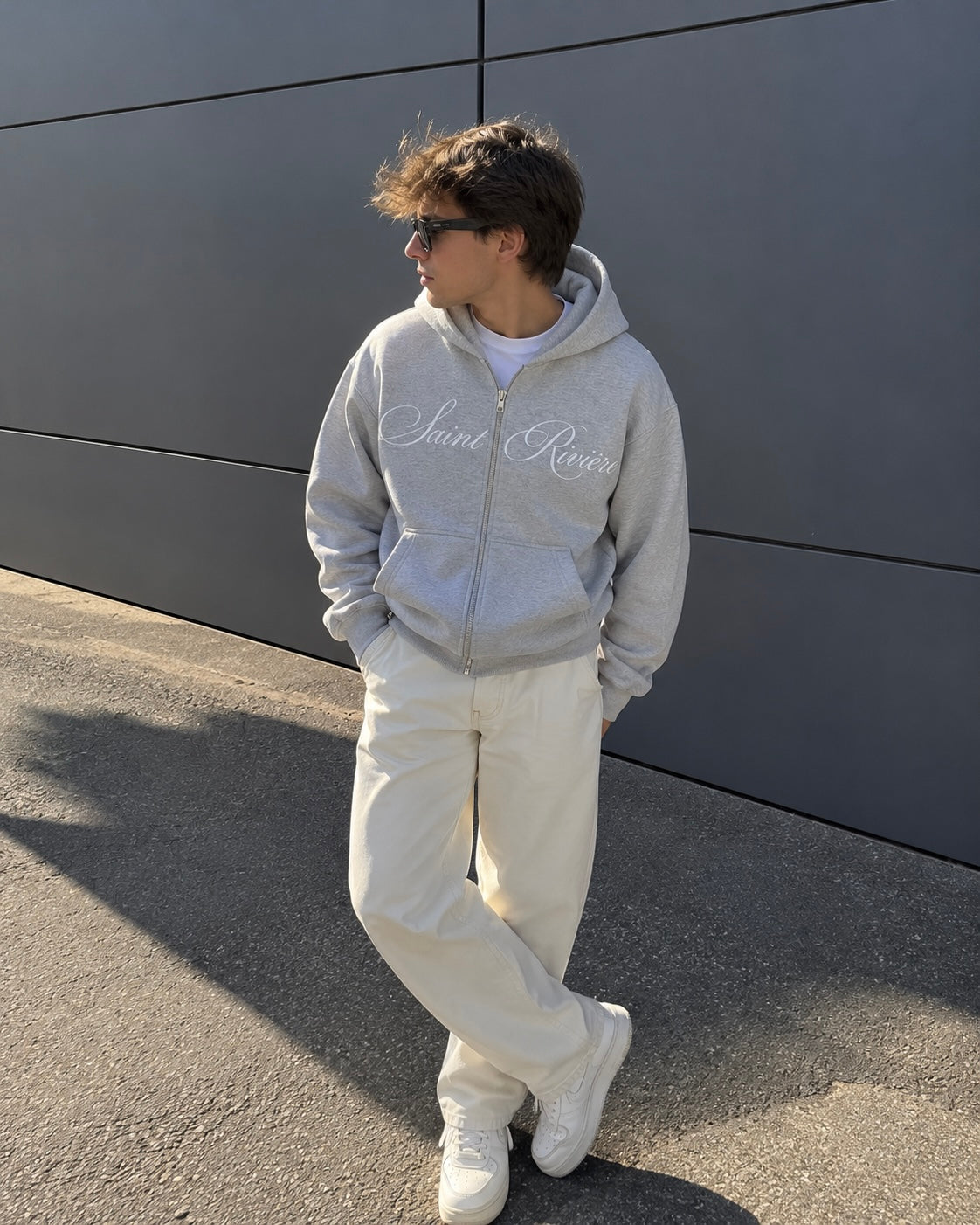 Saint Rivière Signature Zip Hoodie
