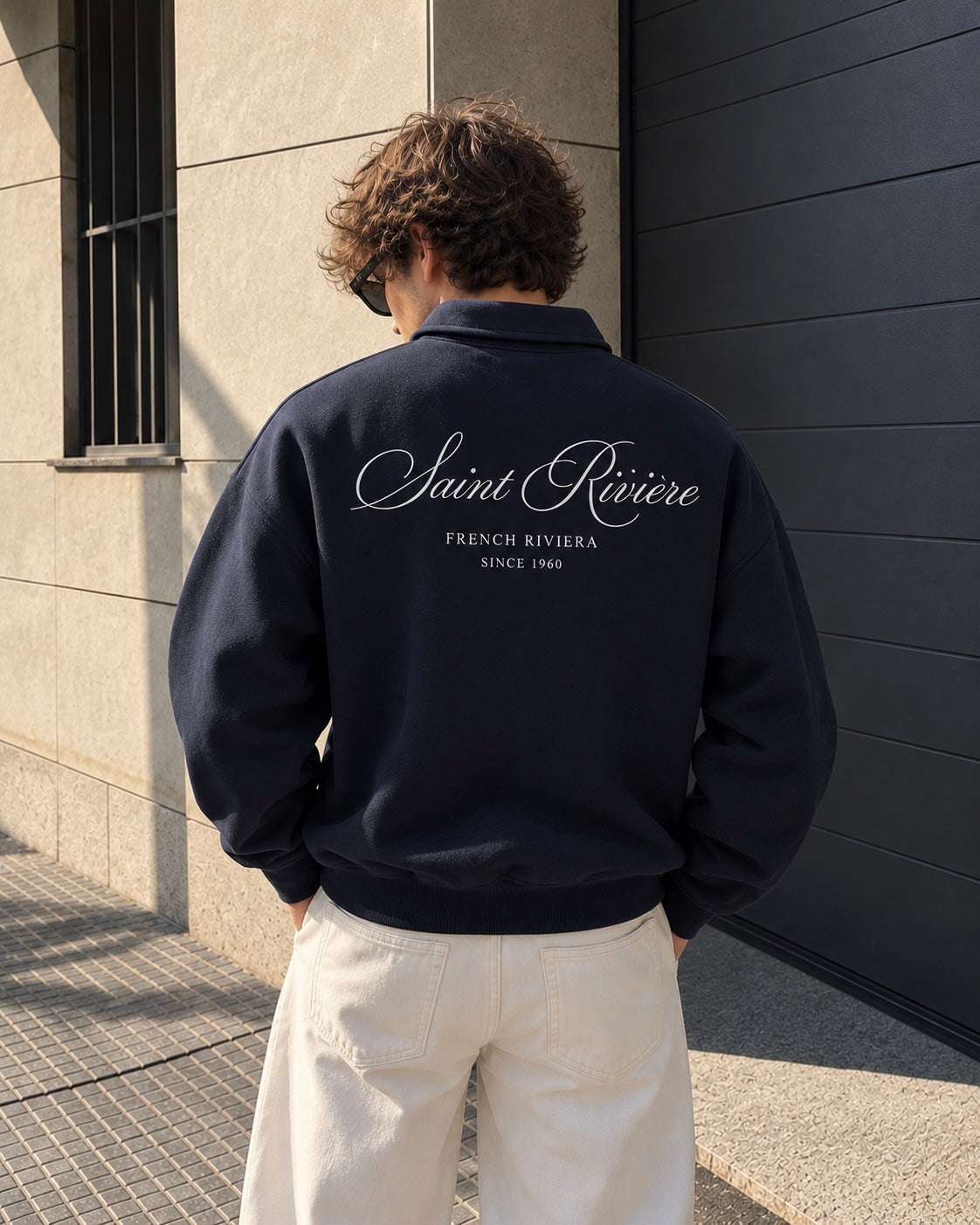 Signature Polo Sweatshirt